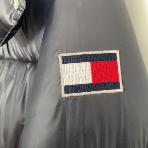 Tommy Hilfiger winter coat shiny navy blue - Picture 4 of 14